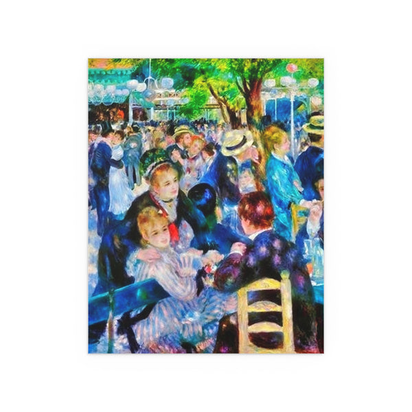 Renoir Dance Upscale - Silk Poster