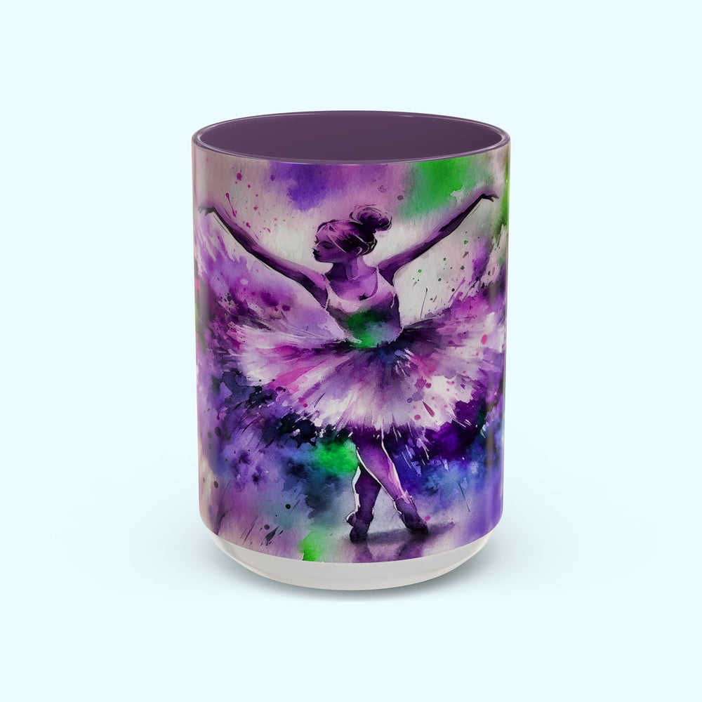 Polychrome Ballet Purple - Coffee Mug - 15oz