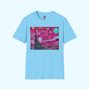 Star Night Fuchsia - Soft-Style Tee