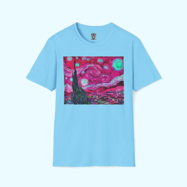 Star Night Fuchsia - Soft-Style Tee