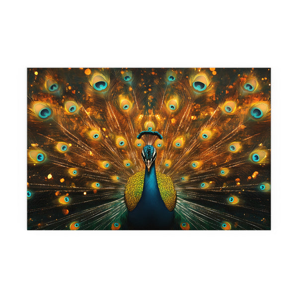 Neon Plumage - Silk Poster