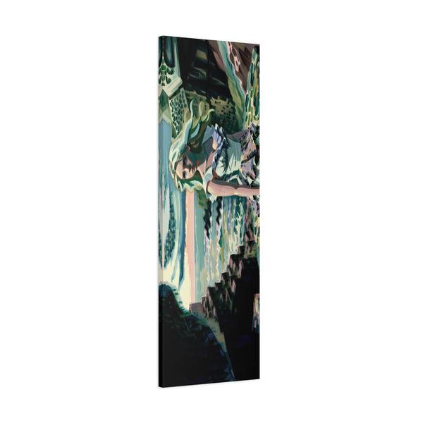 Cliff Over The Sea - Canvas Poster