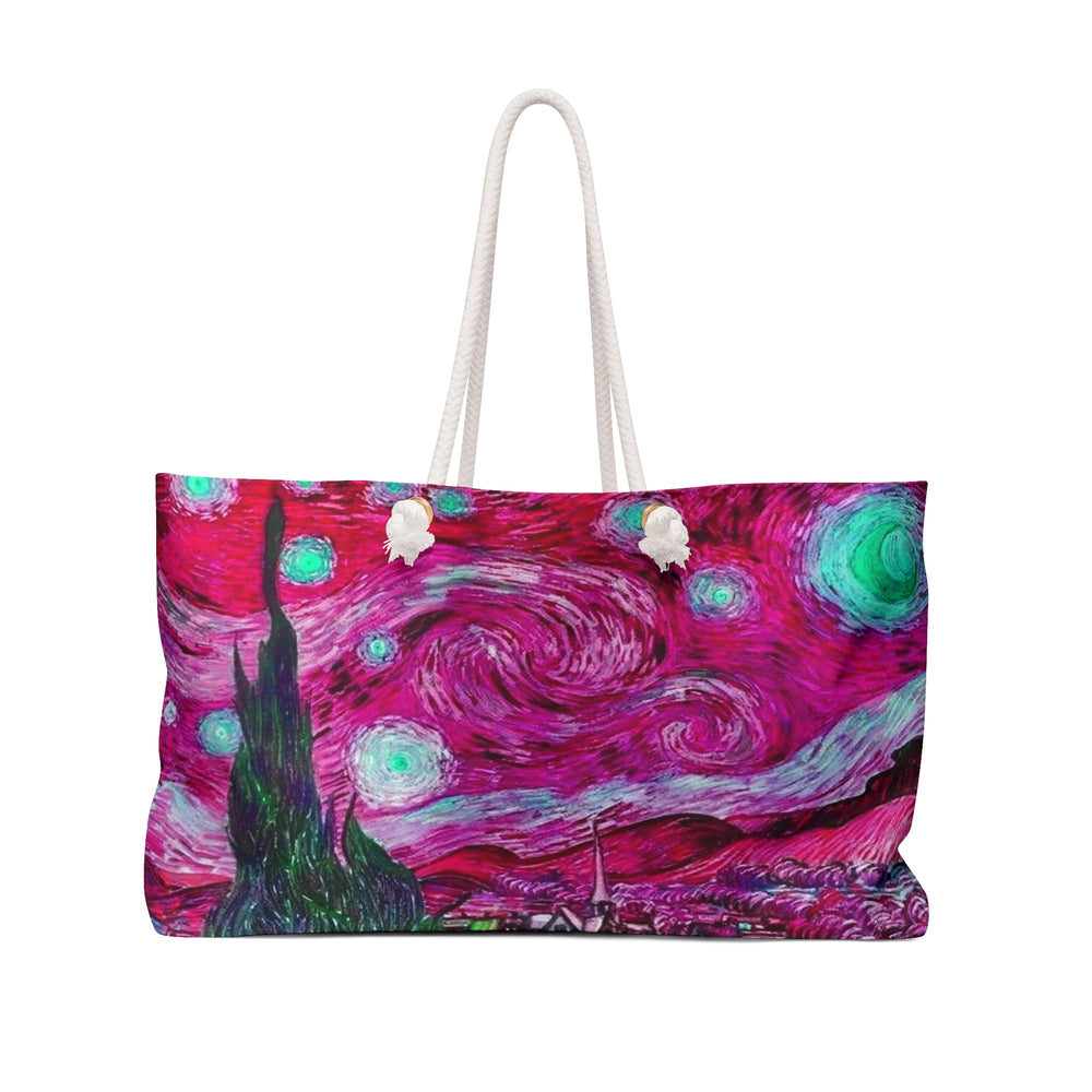 Star Night Fuchsia - Weekender Bag