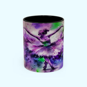 Polychrome Ballet Purple - Coffee Mug - 11oz