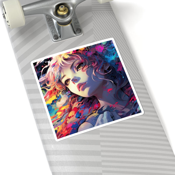 My Echoing Mind - Vinyl Square Sticker