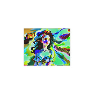 Marquise Capri - Silk Poster