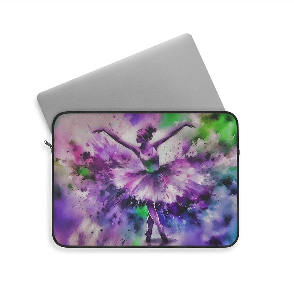 Polychrome Ballet Purple - Laptop Cover