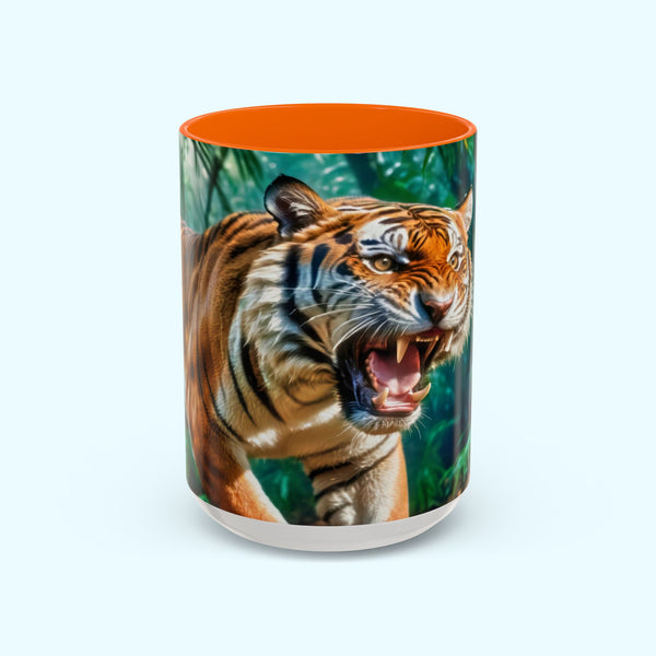 Orange Bengal - Coffee Mug - 15oz