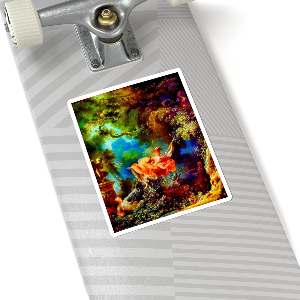 1767 Swing Upscale - Vinyl Rectangle Sticker