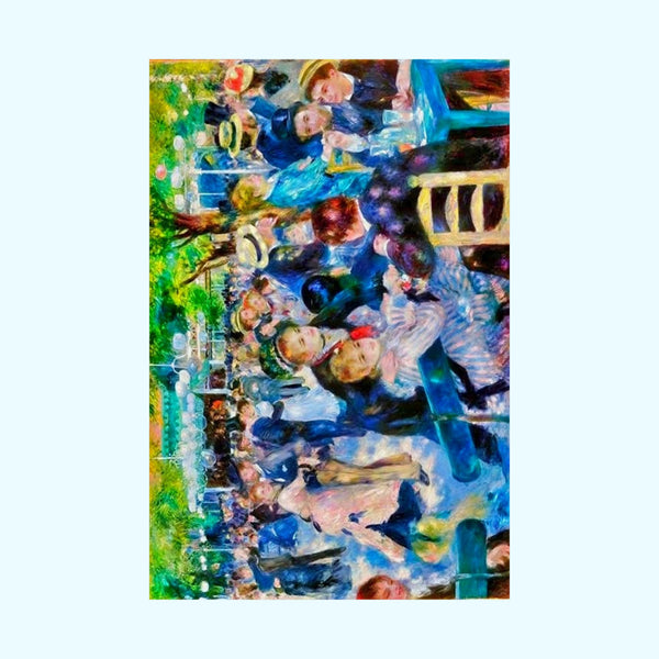 Renoir Dance Upscale - Matte Poster