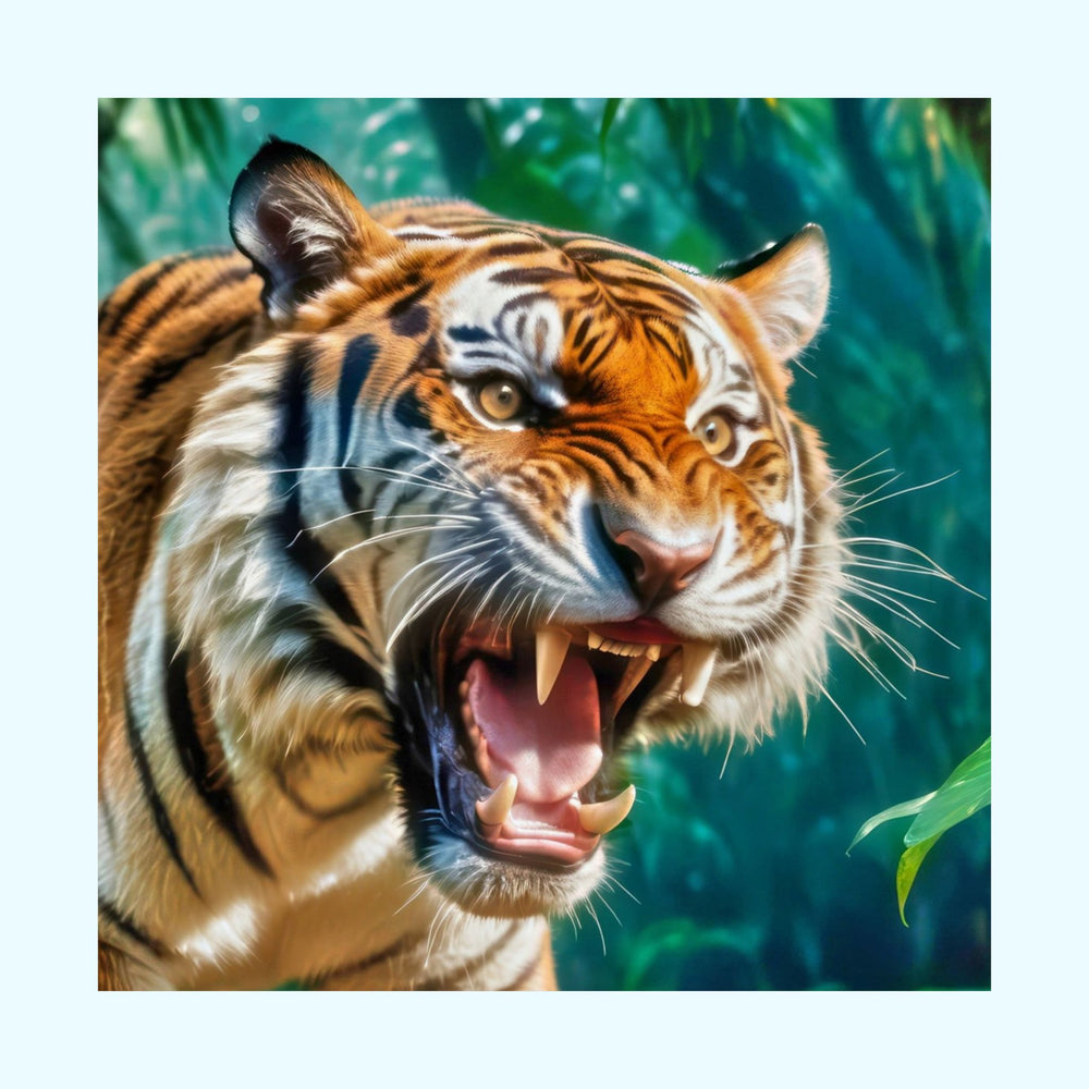 Orange Bengal - Matte Poster