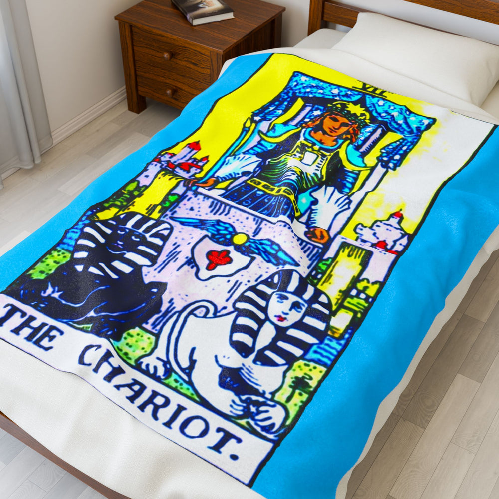 V.T.C. Logo - Velveteen Plush Blanket