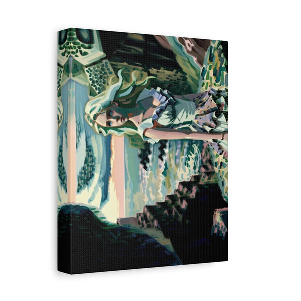 Cliff Over The Sea - Canvas Poster