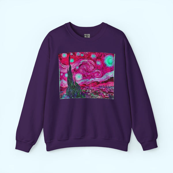 Star Night Fuchsia - Crewneck