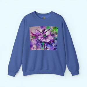 Polychrome Ballet Purple - Crewneck