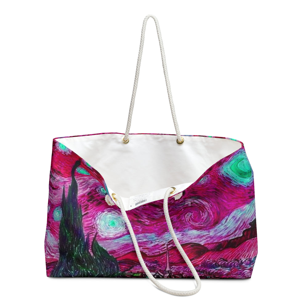 Star Night Fuchsia - Weekender Bag