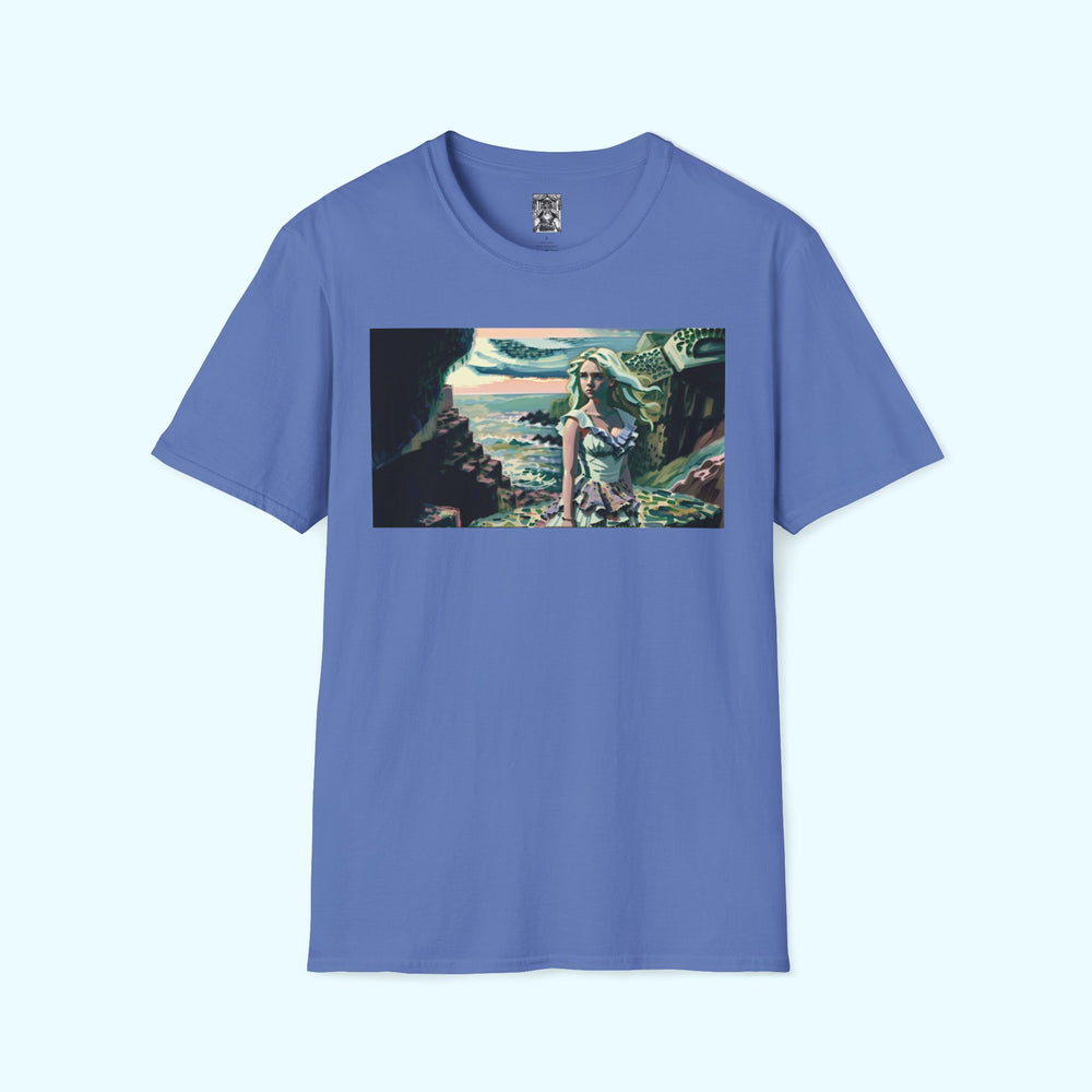 Cliff Over The Sea - Soft-Style Tee