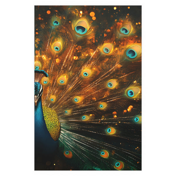 Neon Plumage - Silk Poster