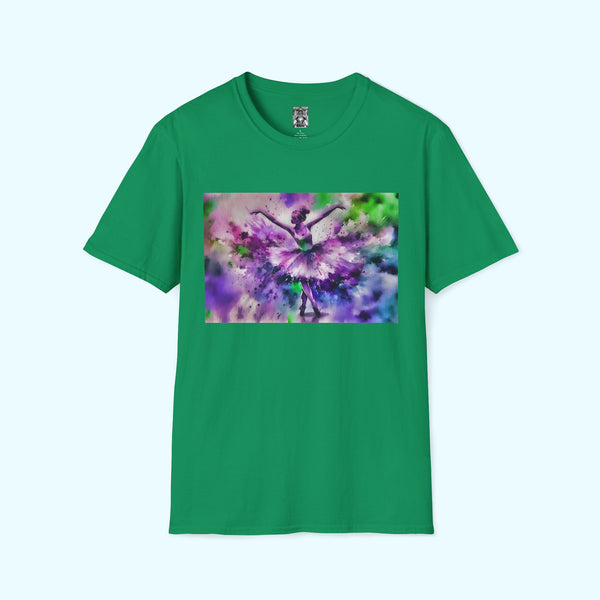 Polychrome Ballet Purple - Soft-Style Tee