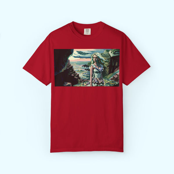Cliff Over The Sea - Graphic Tee