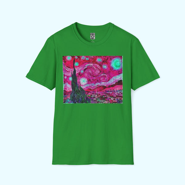 Star Night Fuchsia - Soft-Style Tee