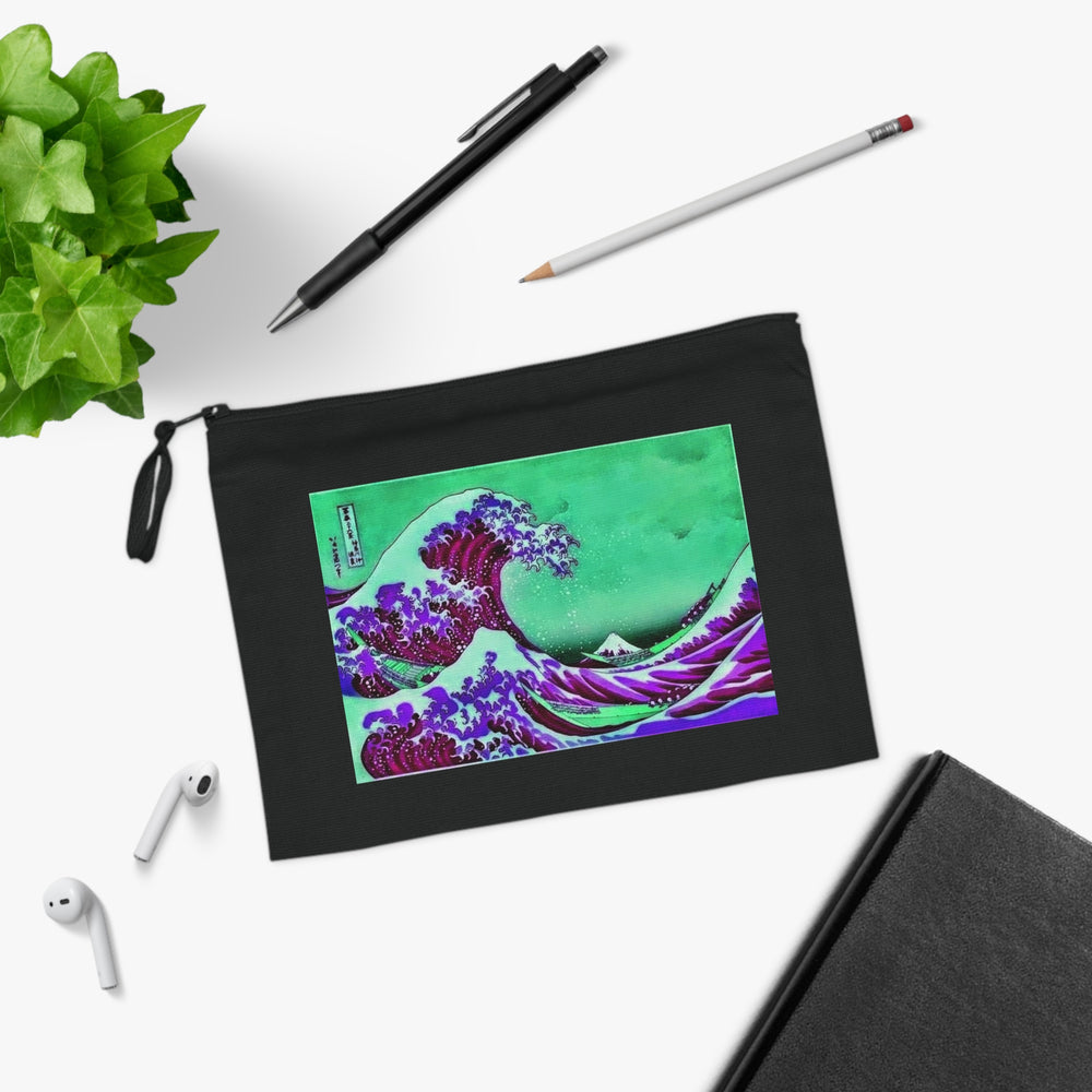 Purple Great Wave - Pencil Case