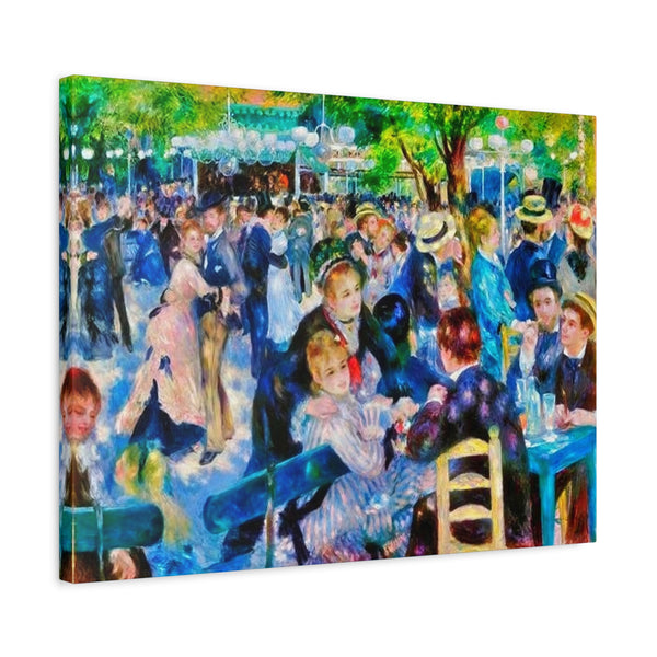 Renoir Dance Upscale - Canvas Poster