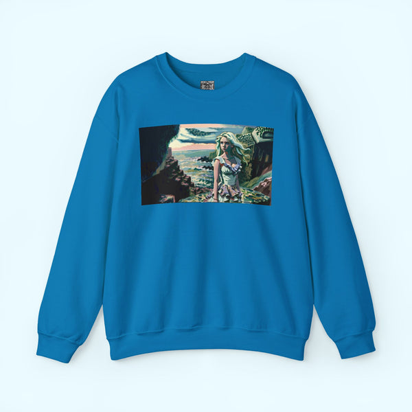 Cliff Over The Sea - Crewneck