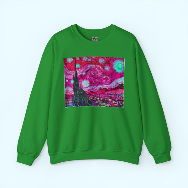 Star Night Fuchsia - Crewneck