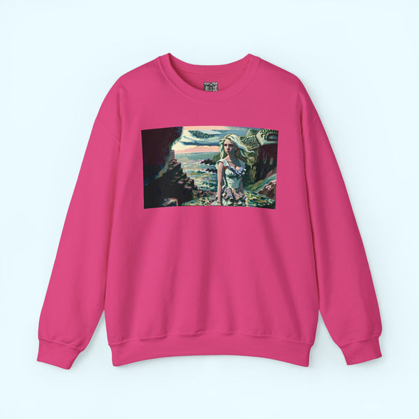 Cliff Over The Sea - Crewneck