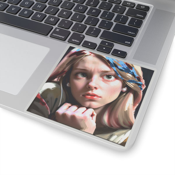 Alicia - Vinyl Square Sticker