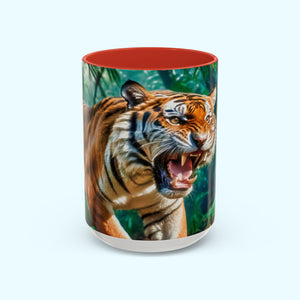 Orange Bengal - Coffee Mug - 15oz