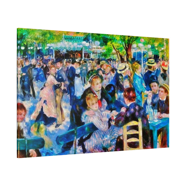 Renoir Dance Upscale - Canvas Poster
