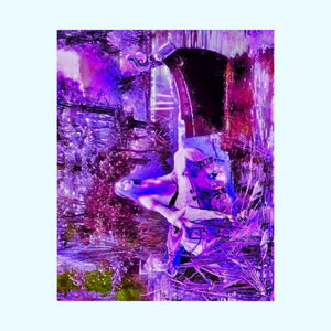 Shallot - Purple - Matte Poster