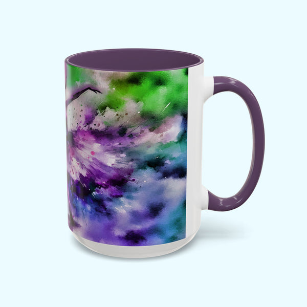 Polychrome Ballet Purple - Coffee Mug - 15oz