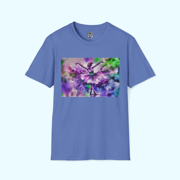 Polychrome Ballet Purple - Soft-Style Tee