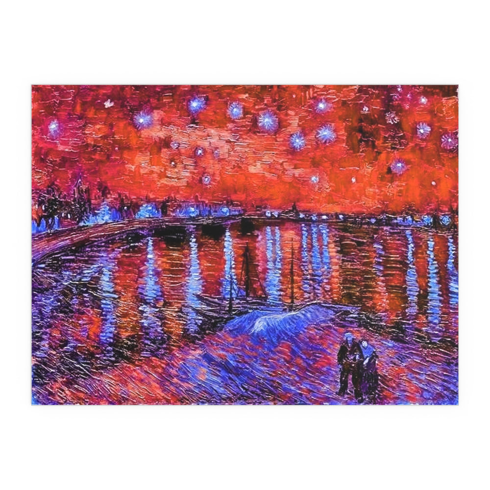 Rhone Orange - Silk Poster