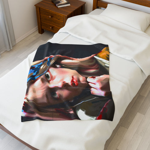 Alicia - Velveteen Plush Blanket
