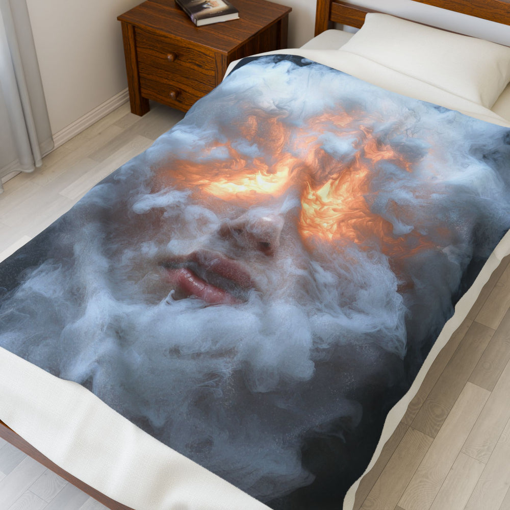 Inner Fire - Velveteen Plush Blanket