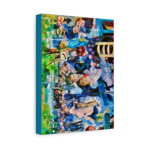 Renoir Dance Upscale - Canvas Poster