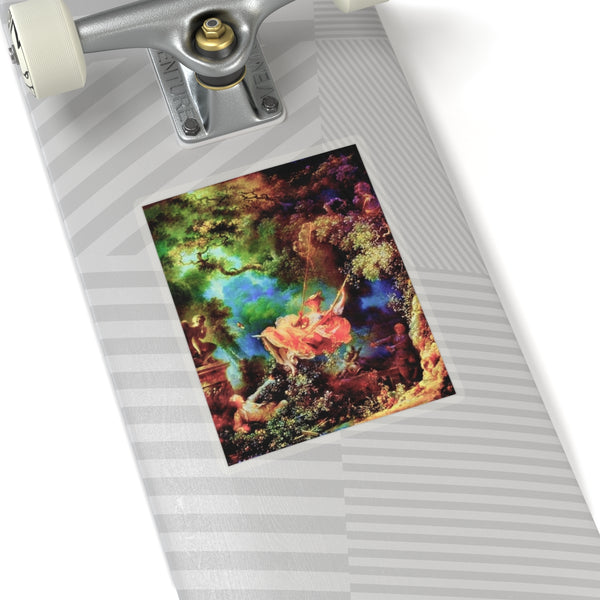 1767 Swing Upscale - Vinyl Rectangle Sticker