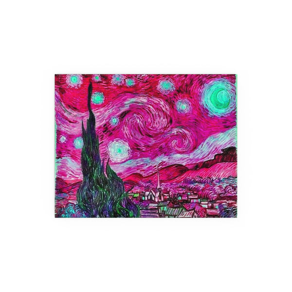Star Night Fuchsia - Silk Poster