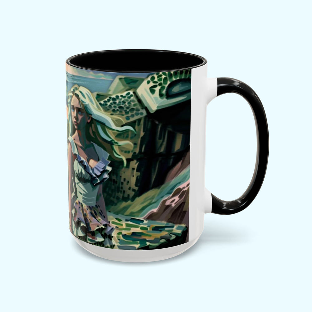 Cliff Over The Sea - Coffee Mug - 15oz