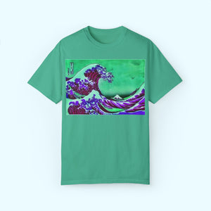 Purple Great Wave - Graphic Tee