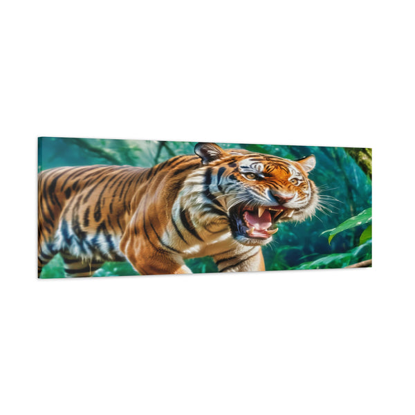 Orange Bengal - Canvas Poster