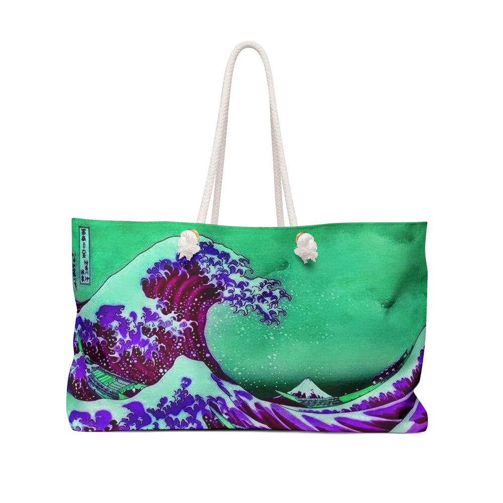 Purple Great Wave - Weekender Bag