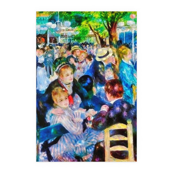 Renoir Dance Upscale - Silk Poster