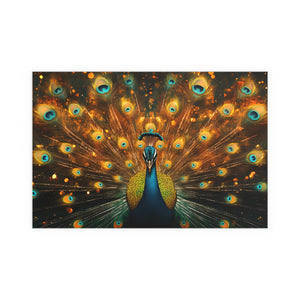 Neon Plumage - Silk Poster