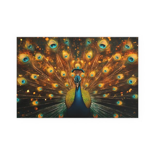 Neon Plumage - Silk Poster