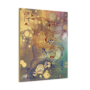 Chasing Gold - Canvas Poster